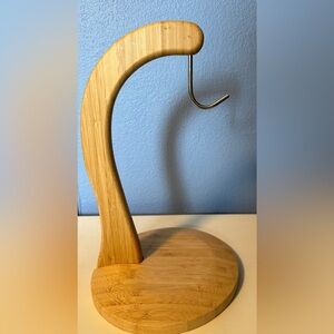 TOTALLY BAMBOO Banana Holders Hanger Stand+METAL  Steel Hook 1 Piece